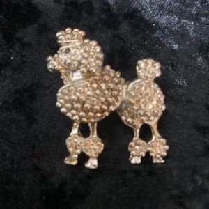 Best silver poodle pin pendant. Great way to brag on your little friend.